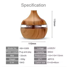 ZenMist DriftWood aromatherapy humidifier